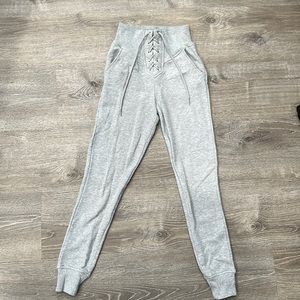 Forever 21 Lace Up Joggers